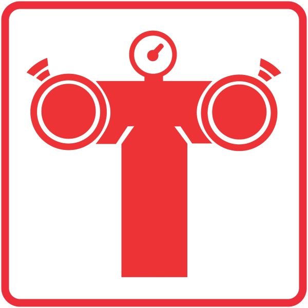 Fire Pump Connection SABS safety sign (FB8)