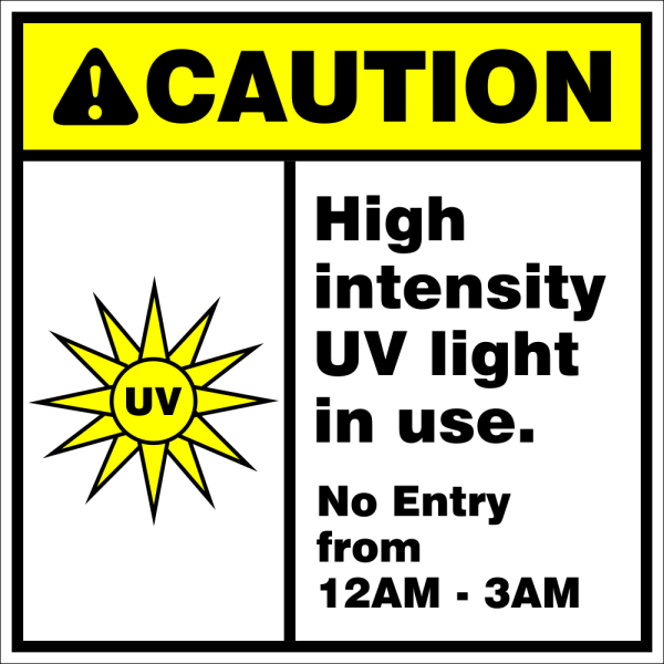 CAU127-HighintensityUVlight.safetysignonline.co_.za_.png Caution : High Intensity UV light safety sign (CAU127)