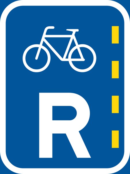 R304 – Reserved Lane For Bicycles