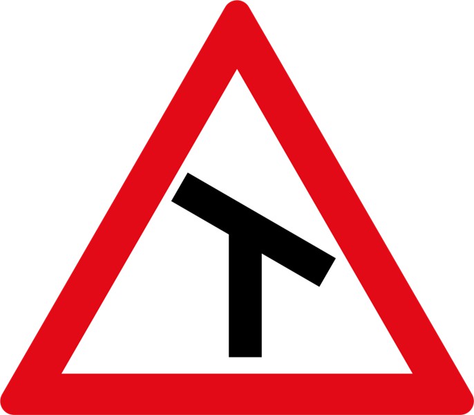 W105 – Skew T Junction Right